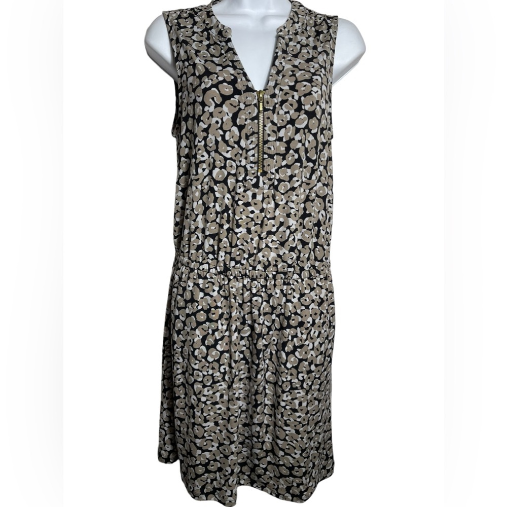 Banana Republic Dress Size Small fun cheetah print‎ casual dress 🖤🤎🖤